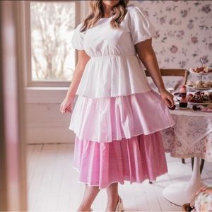 Tiered dress from Jessakae - 4X - new with tags